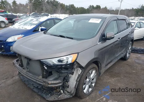 2019 Ford Edge Titanium z USA, uszkodzony, nr VIN 2FMPK4K93KBB30797